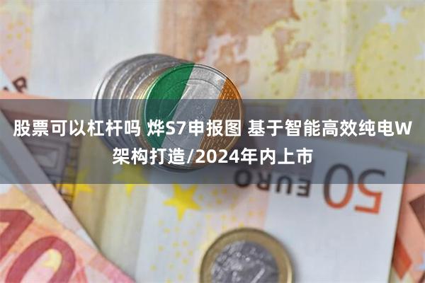 股票可以杠杆吗 烨S7申报图 基于智能高效纯电W架构打造/2024年内上市