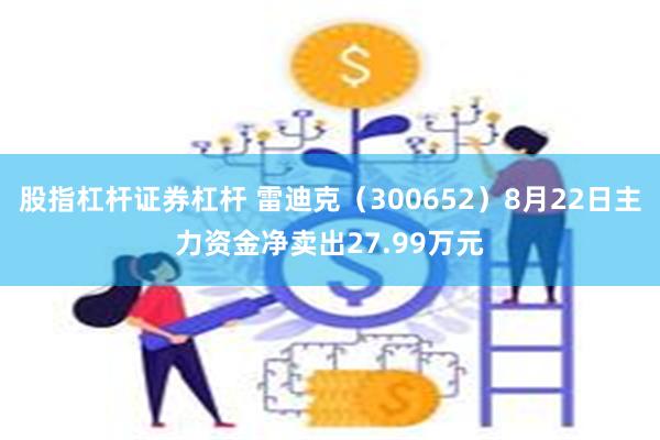 股指杠杆证券杠杆 雷迪克（300652）8月22日主力资金净卖出27.99万元