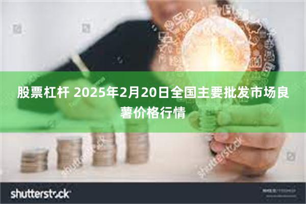 股票杠杆 2025年2月20日全国主要批发市场良薯价格行情